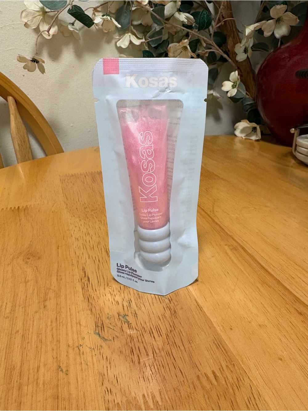 KOSAS Lip Pulse Glassy Lip Plumper in AURA FLARE, 0.42oz, BNIB, SEALED, New $25